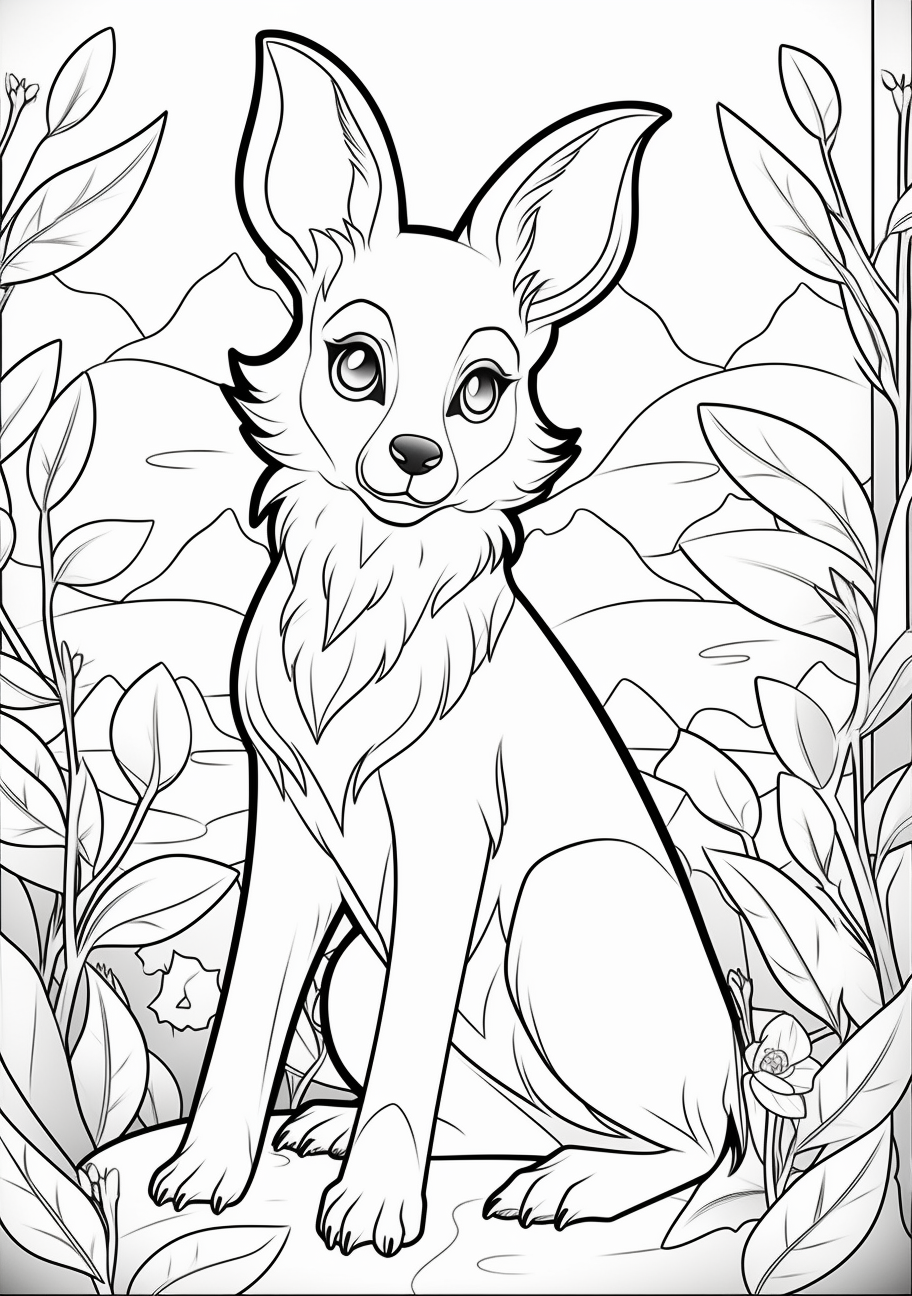 200 Eevee Coloring Pages: Evolve Your Art Skills 21