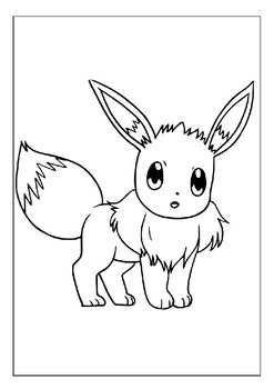 200 Eevee Coloring Pages: Evolve Your Art Skills 22