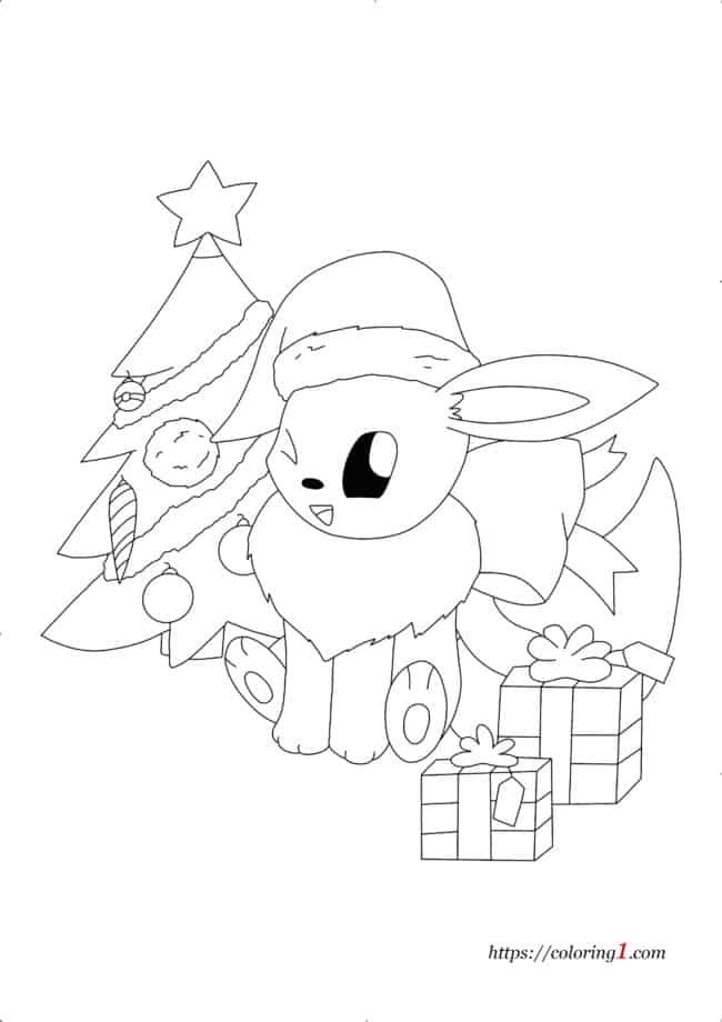 200 Eevee Coloring Pages: Evolve Your Art Skills 25