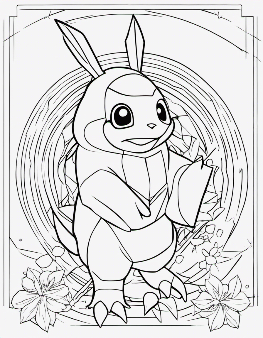 200 Eevee Coloring Pages: Evolve Your Art Skills 26