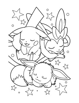 200 Eevee Coloring Pages: Evolve Your Art Skills 36