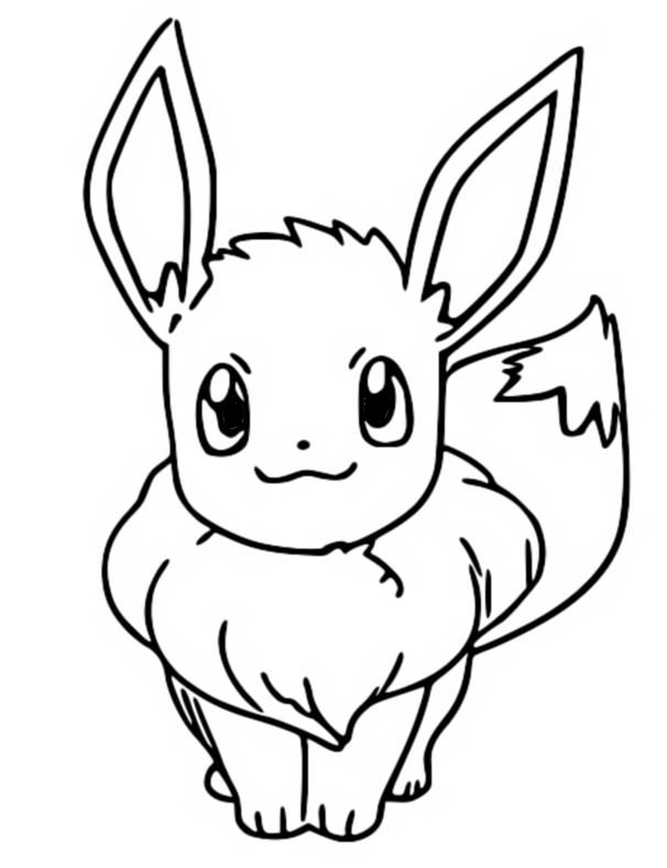 200 Eevee Coloring Pages: Evolve Your Art Skills 39