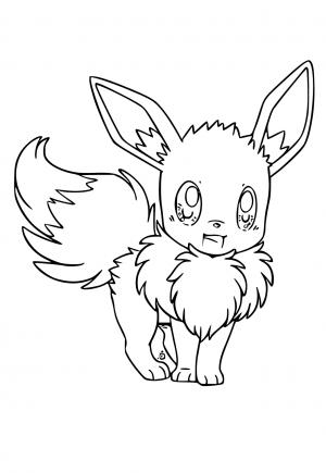 200 Eevee Coloring Pages: Evolve Your Art Skills 44