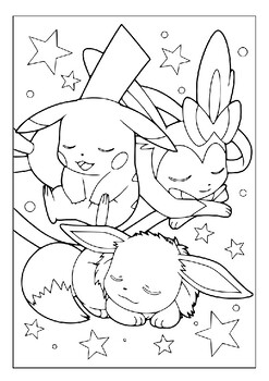 200 Eevee Coloring Pages: Evolve Your Art Skills 49