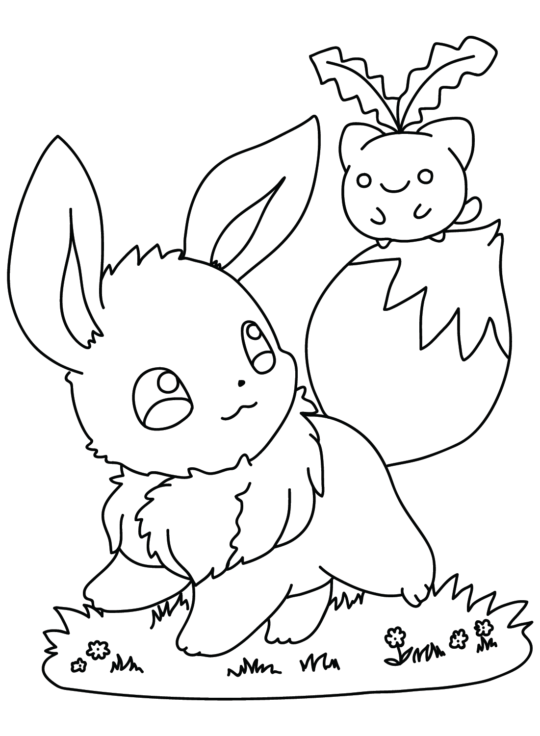 200 Eevee Coloring Pages: Evolve Your Art Skills 51