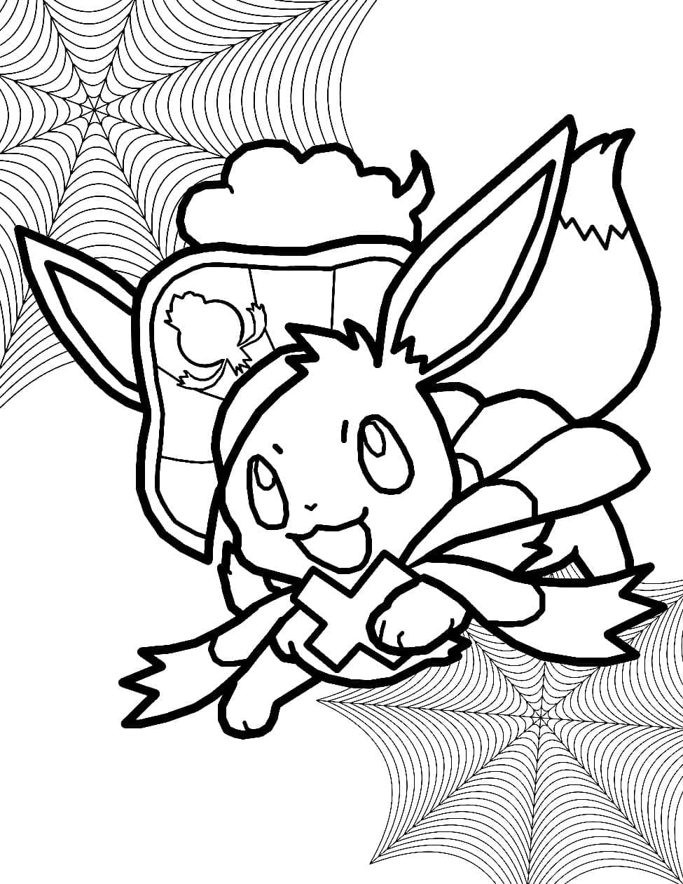 200 Eevee Coloring Pages: Evolve Your Art Skills 55