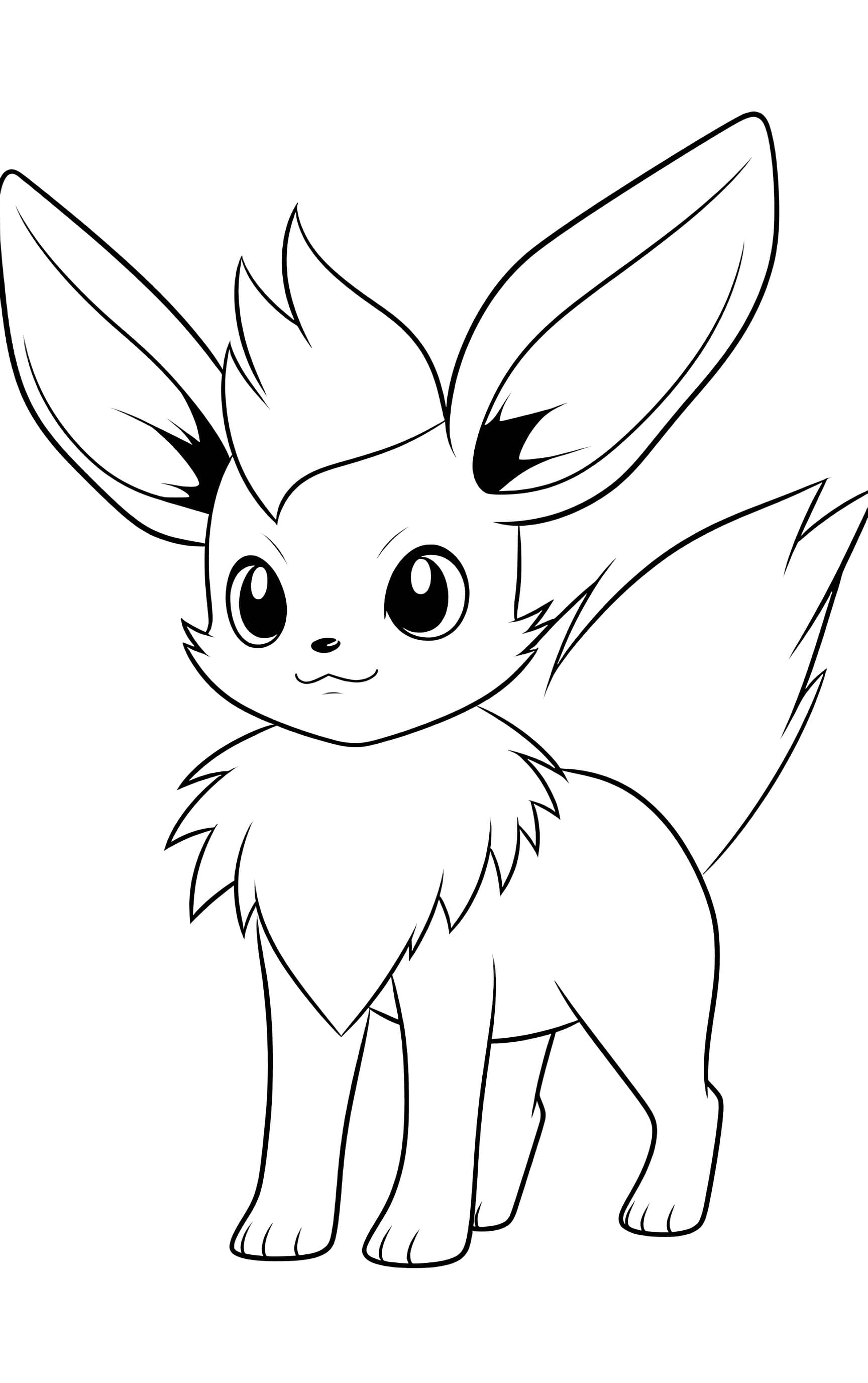 200 Eevee Coloring Pages: Evolve Your Art Skills 6