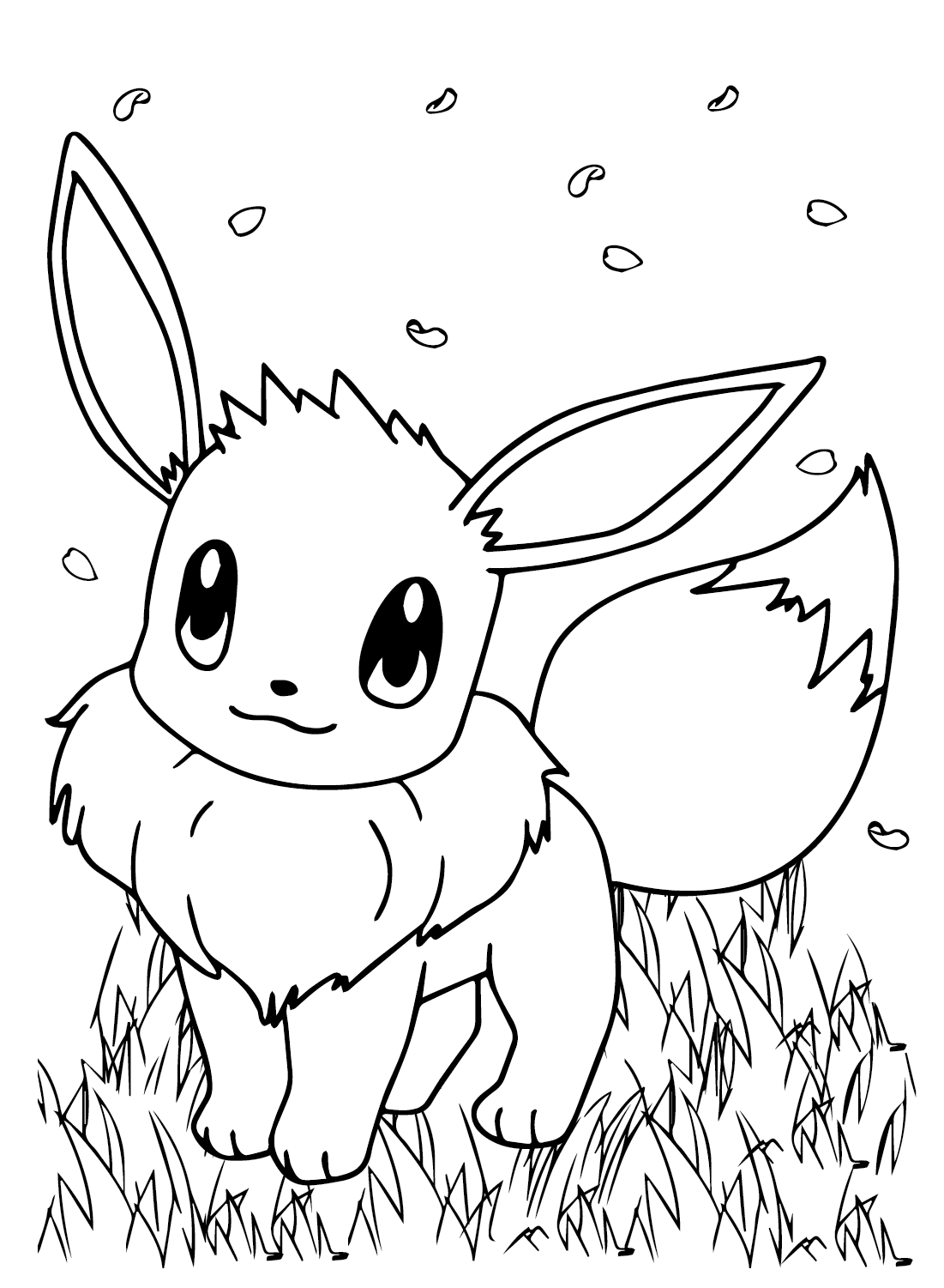 200 Eevee Coloring Pages: Evolve Your Art Skills 62
