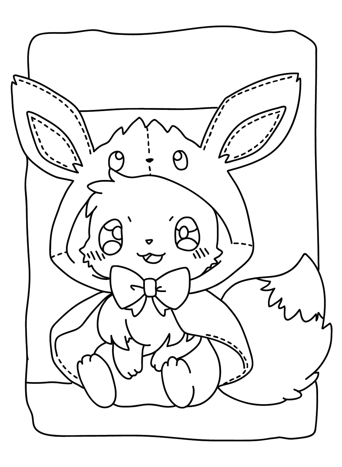 200 Eevee Coloring Pages: Evolve Your Art Skills 68