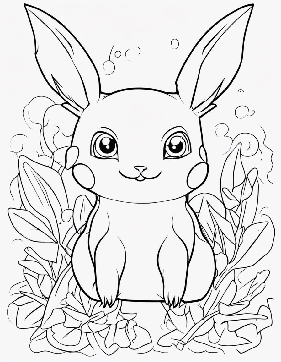 200 Eevee Coloring Pages: Evolve Your Art Skills 73