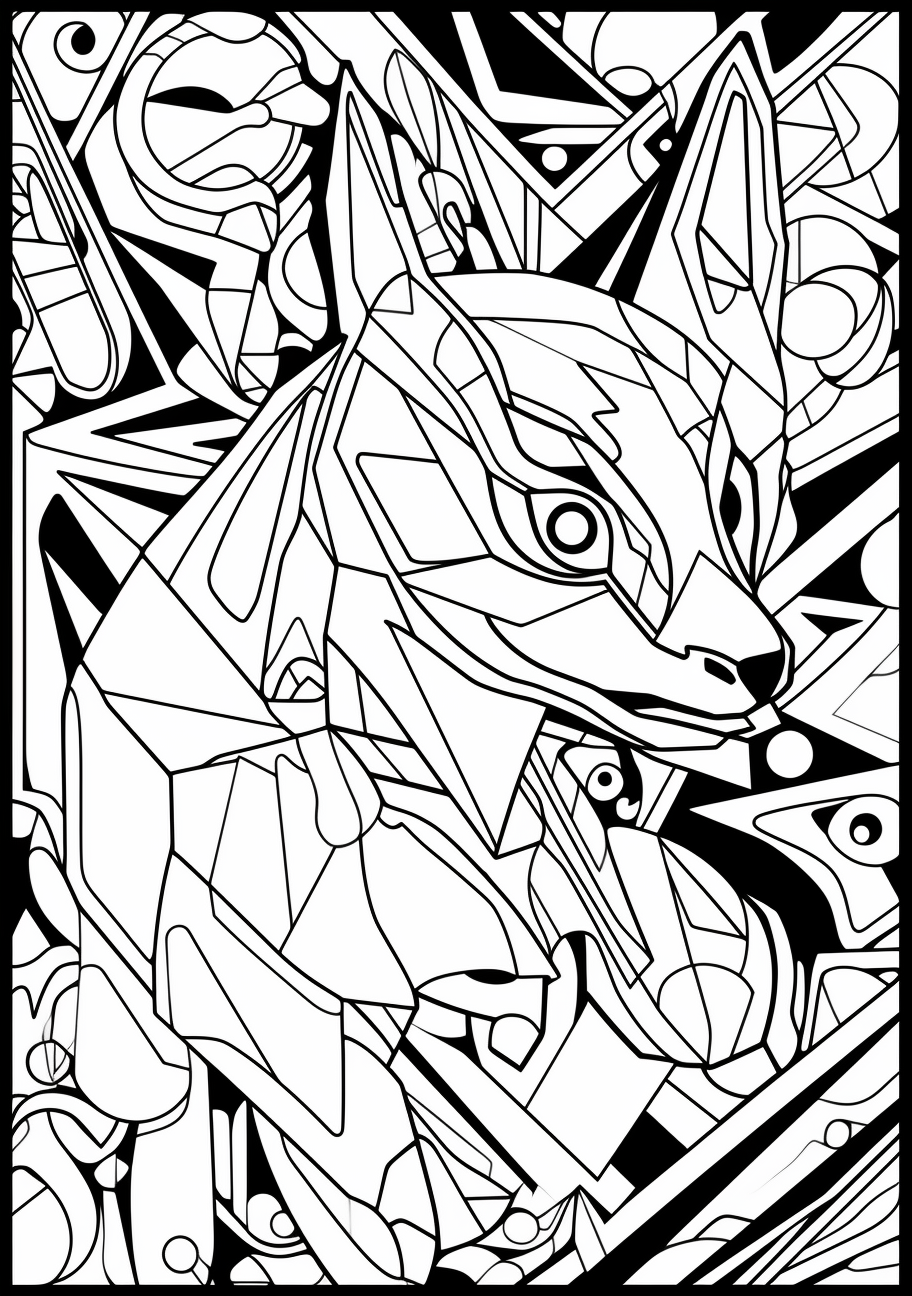 200 Eevee Coloring Pages: Evolve Your Art Skills 99