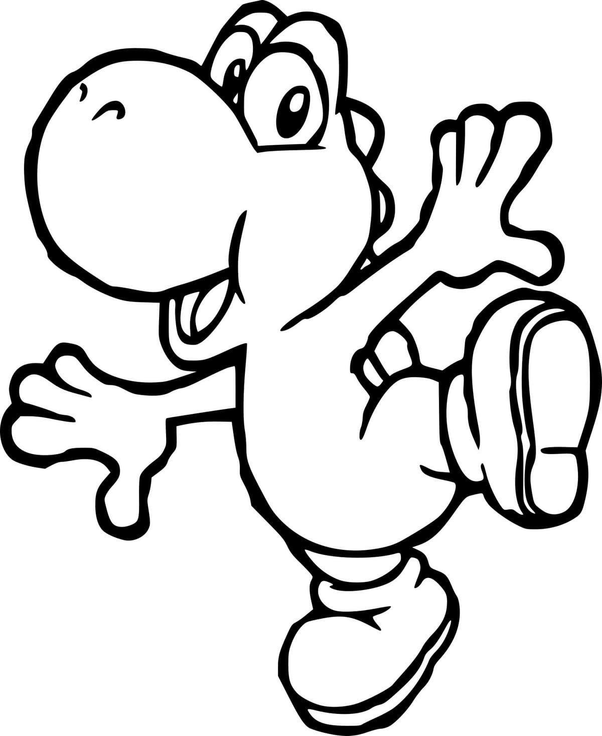 40+ Yoshi Color Pages 11