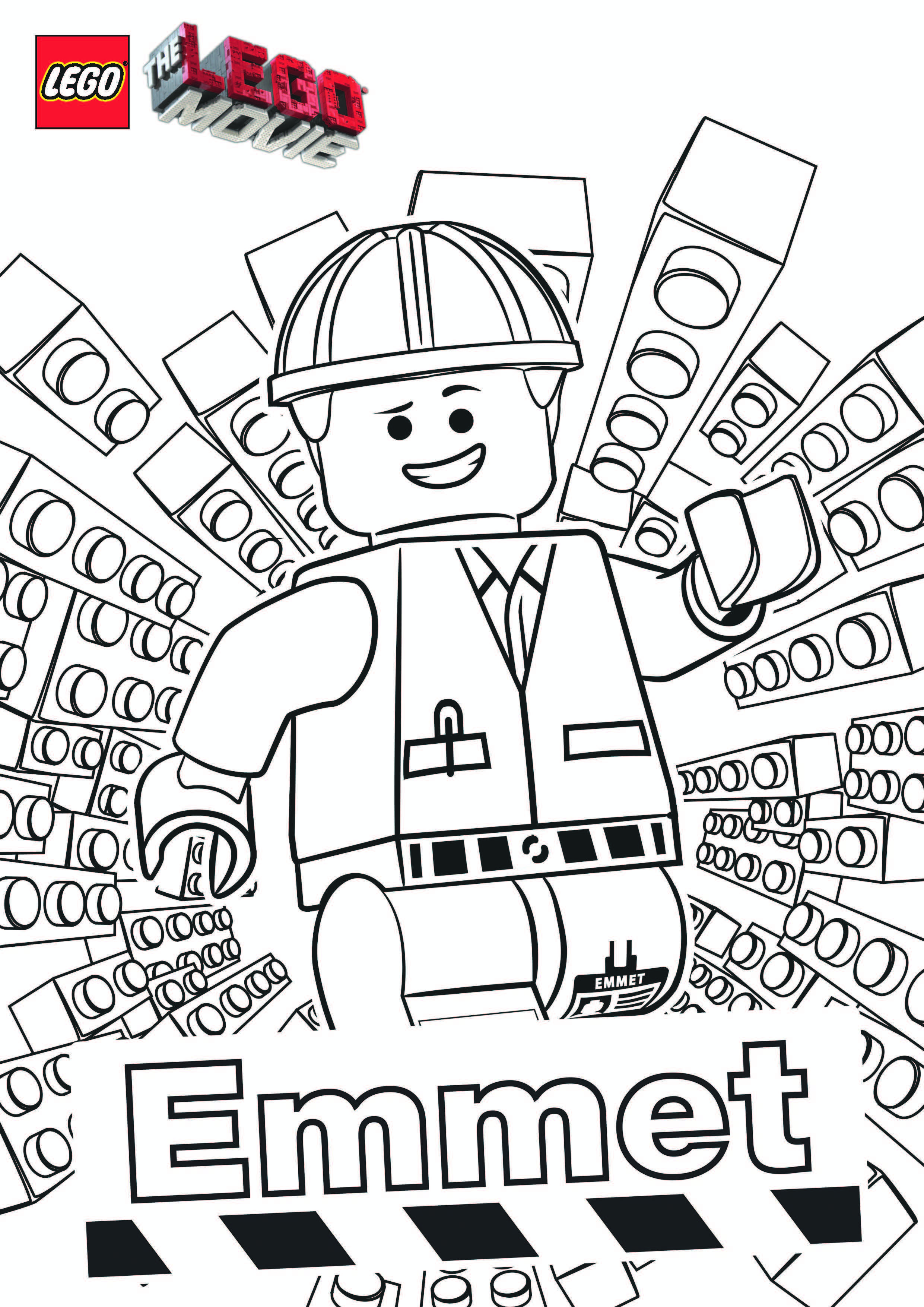 101 Lego Coloring Pages Printable 1