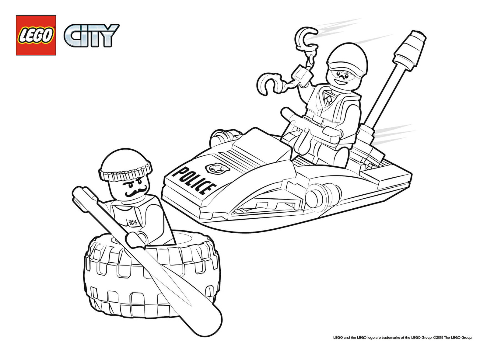 101 Lego Coloring Pages Printable 10