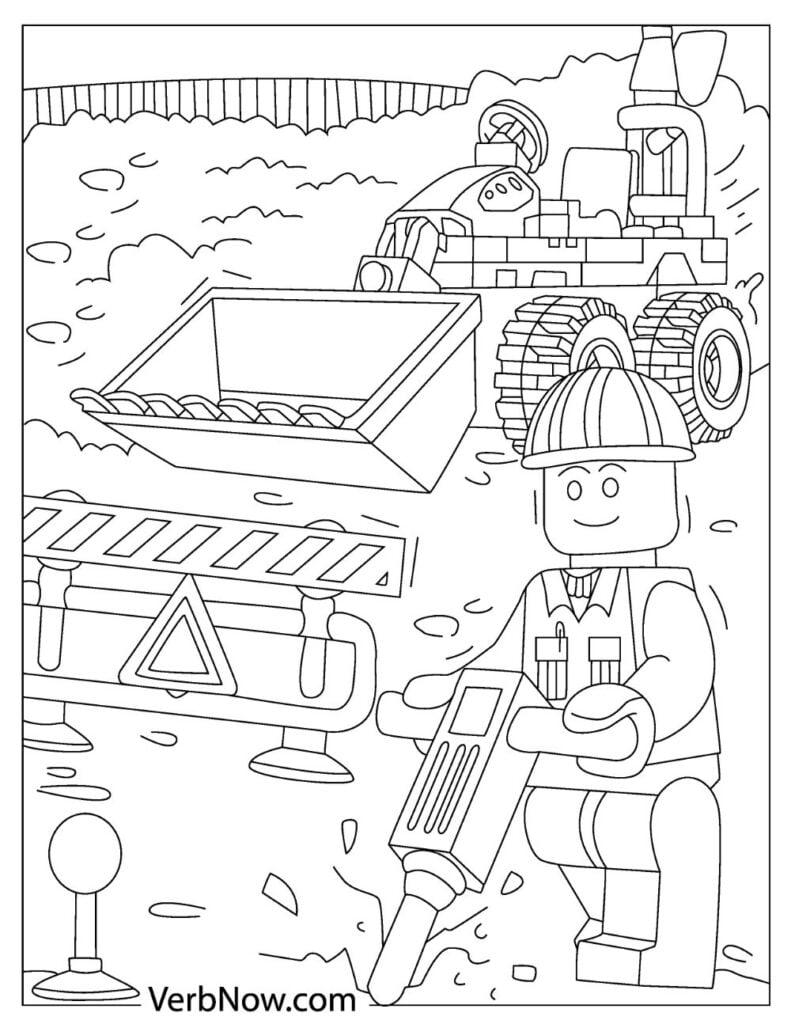 101 Lego Coloring Pages Printable 101