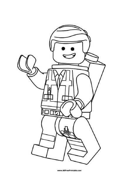 101 Lego Coloring Pages Printable 11