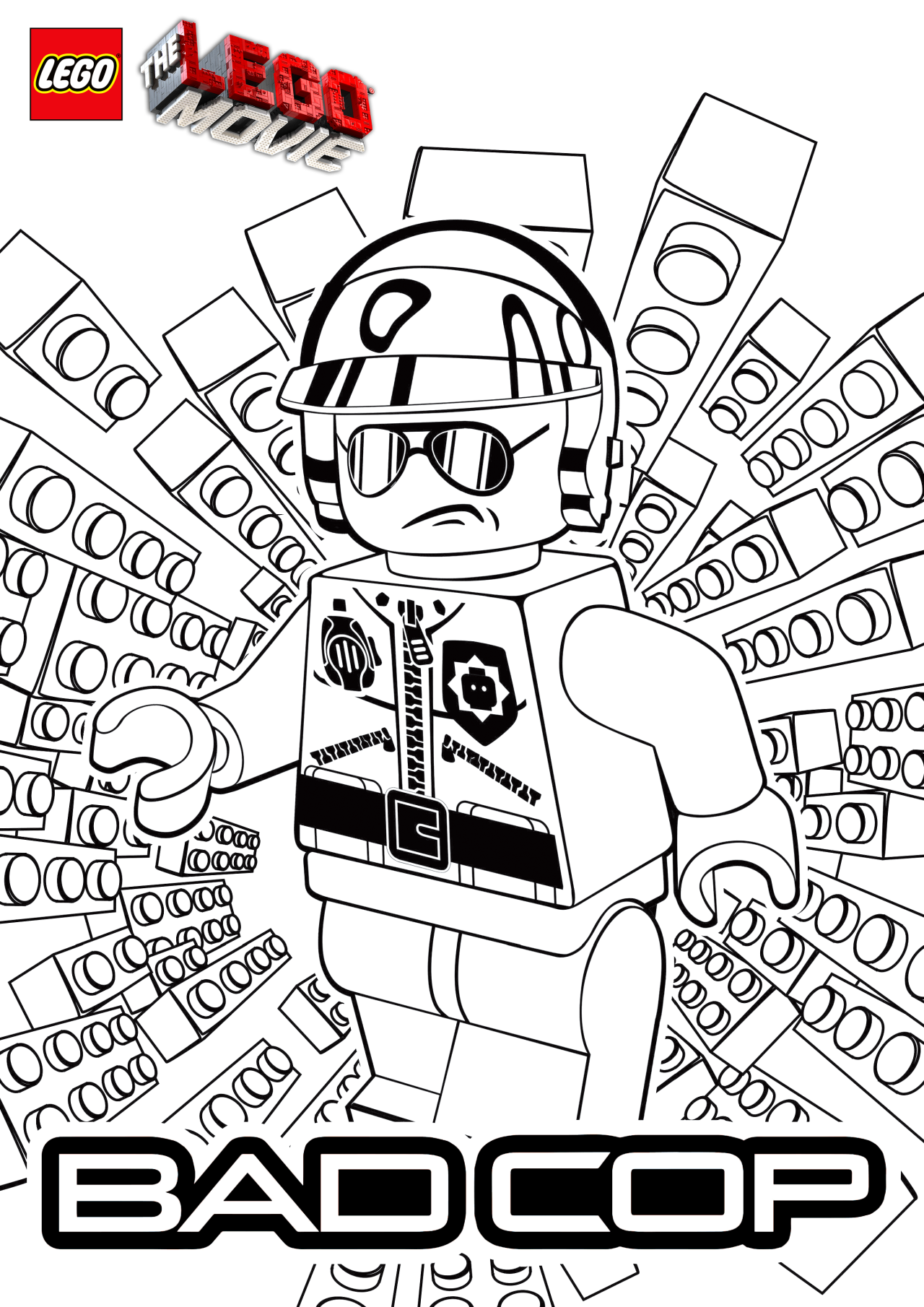 101 Lego Coloring Pages Printable 13