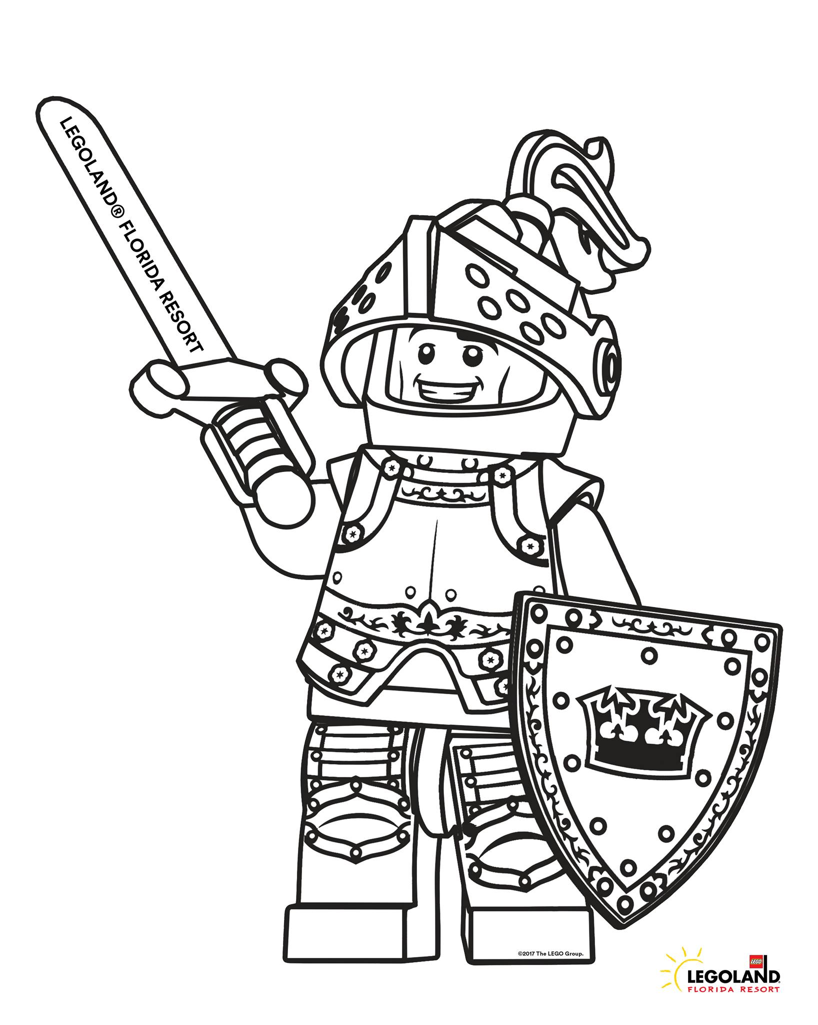 101 Lego Coloring Pages Printable 14