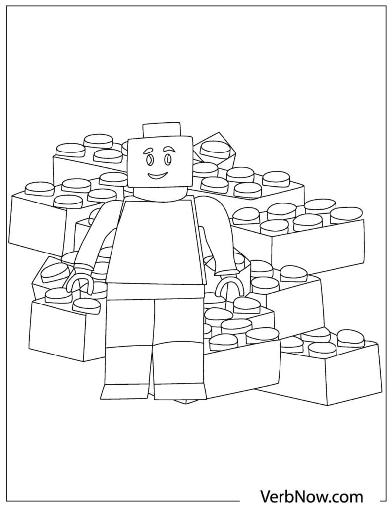 101 Lego Coloring Pages Printable 30