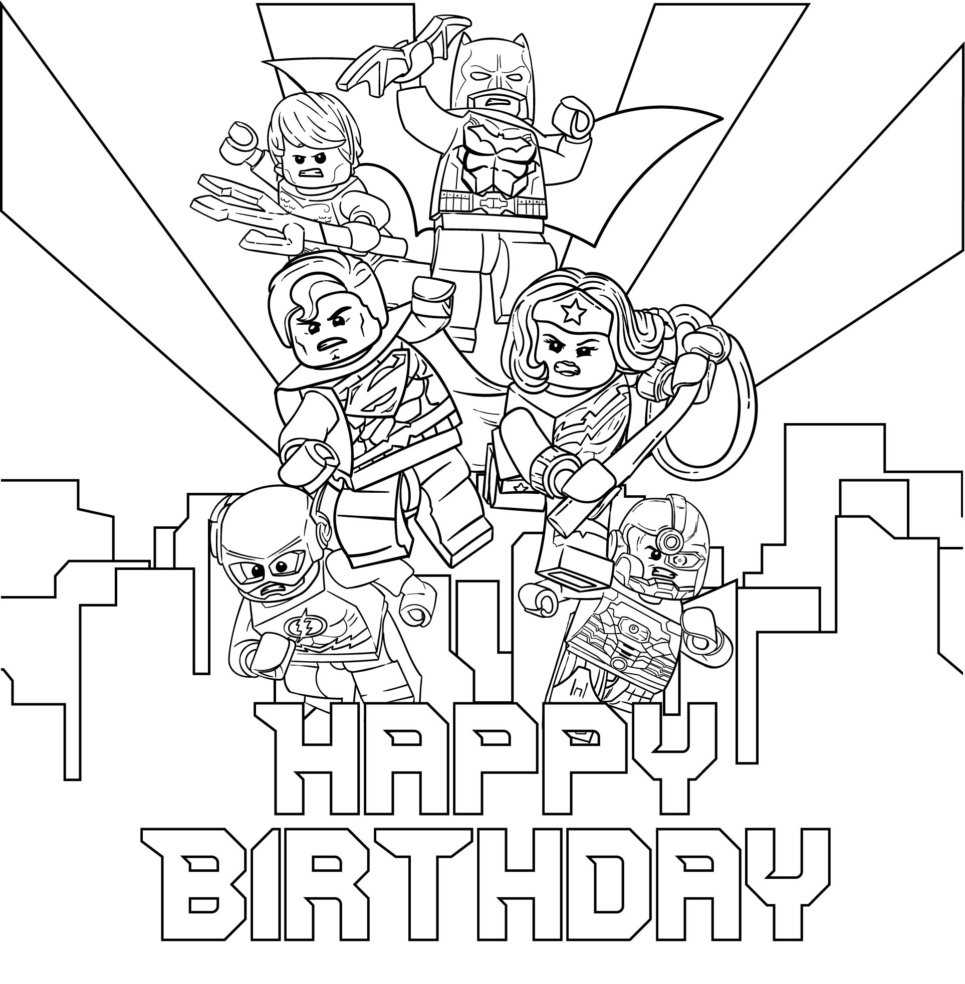 101 Lego Coloring Pages Printable 33