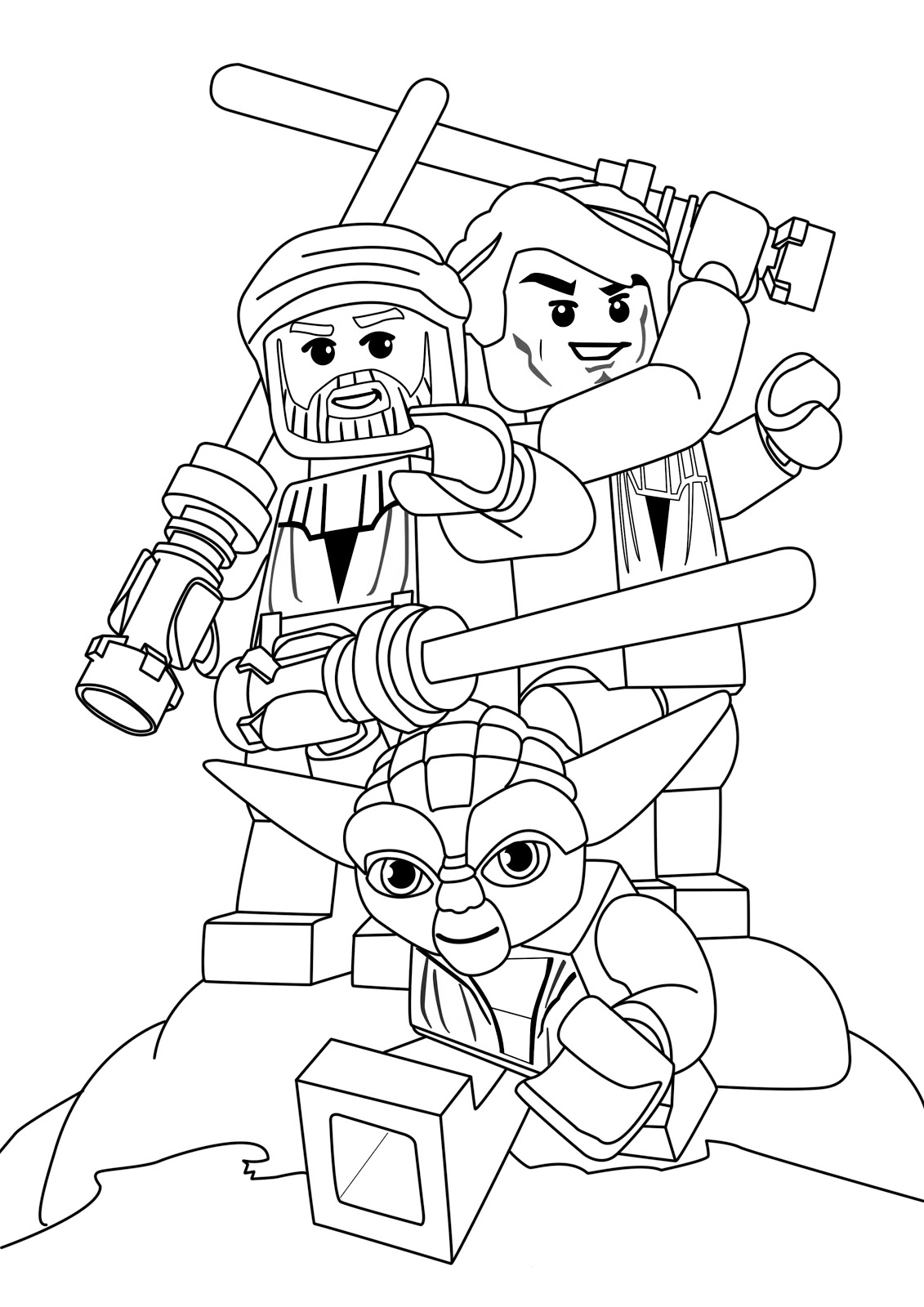 101 Lego Coloring Pages Printable 40