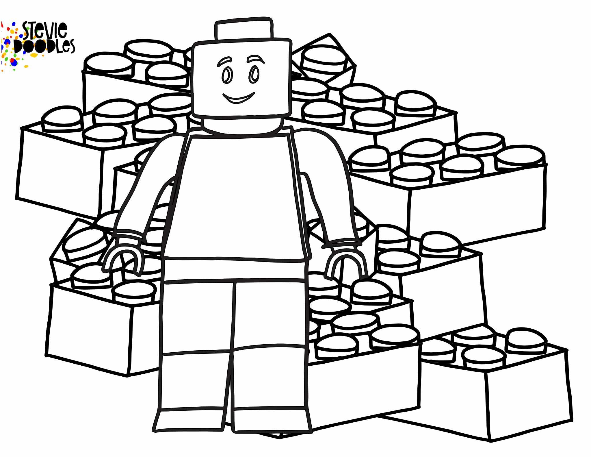 101 Lego Coloring Pages Printable 43