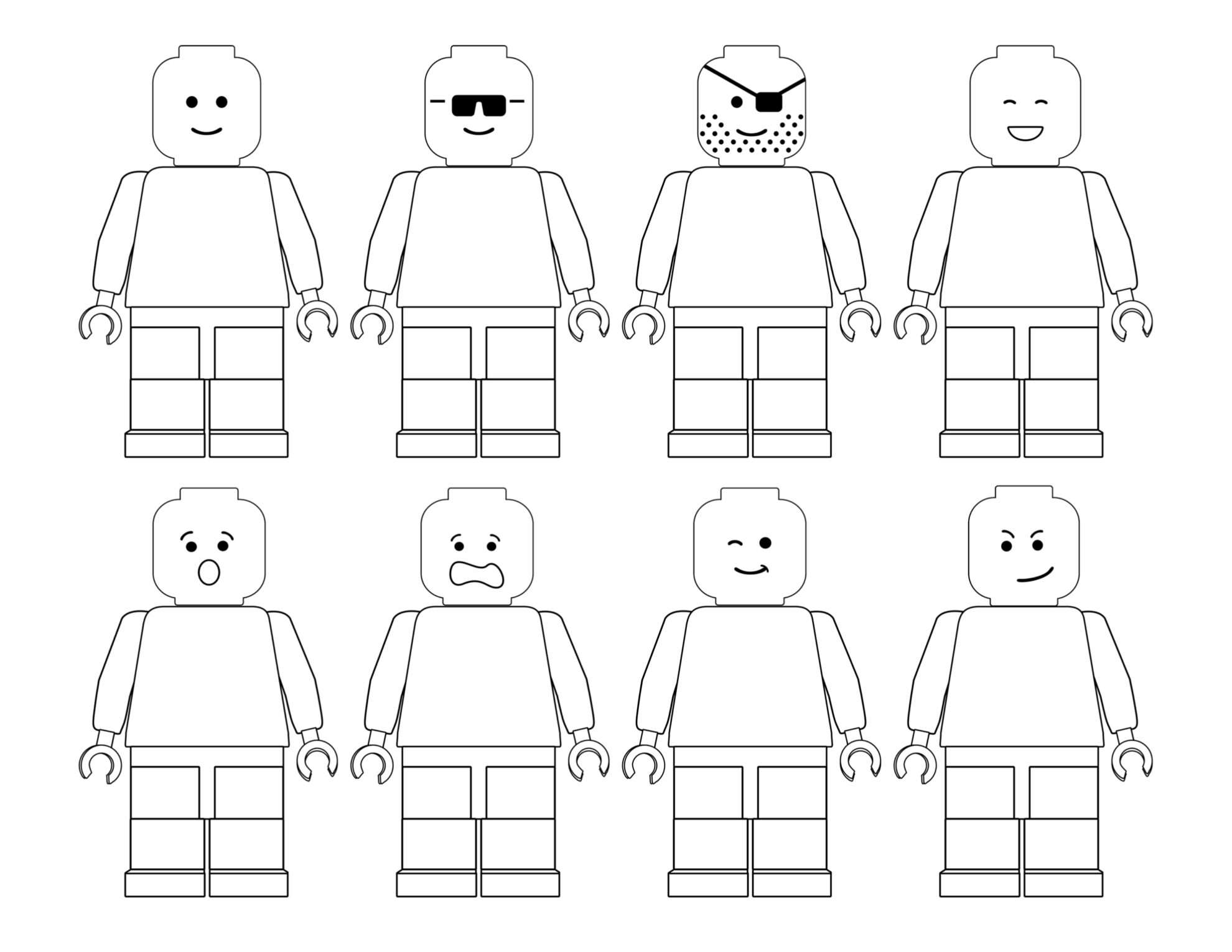 101 Lego Coloring Pages Printable 49