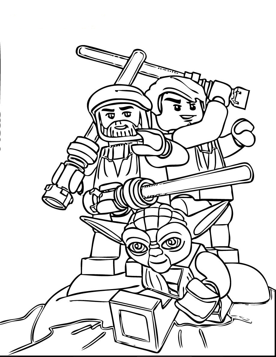 101 Lego Coloring Pages Printable 50