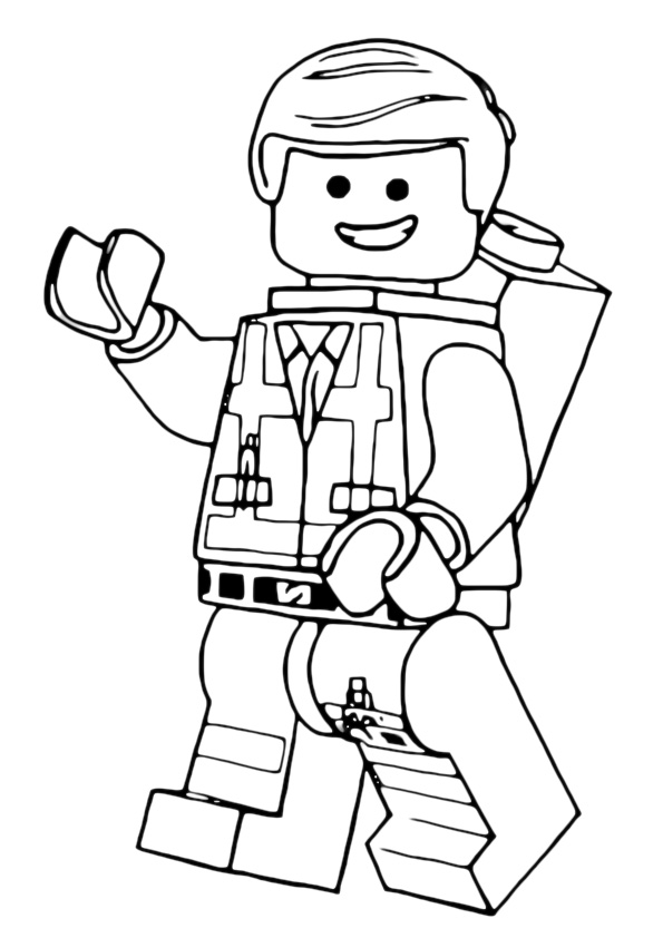 101 Lego Coloring Pages Printable 54