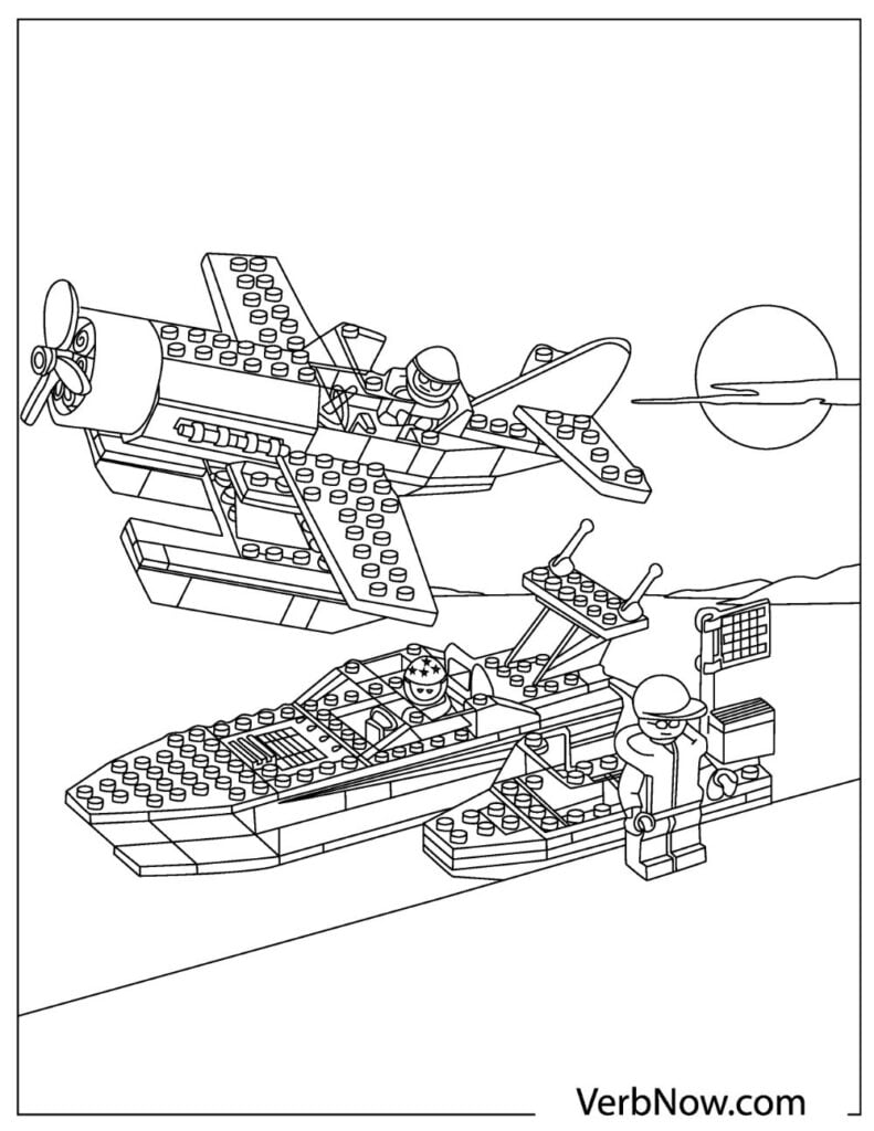 101 Lego Coloring Pages Printable 57