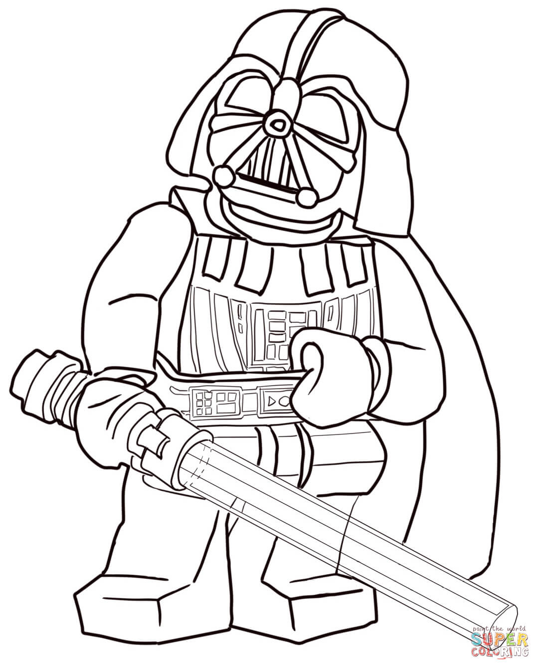 101 Lego Coloring Pages Printable 6