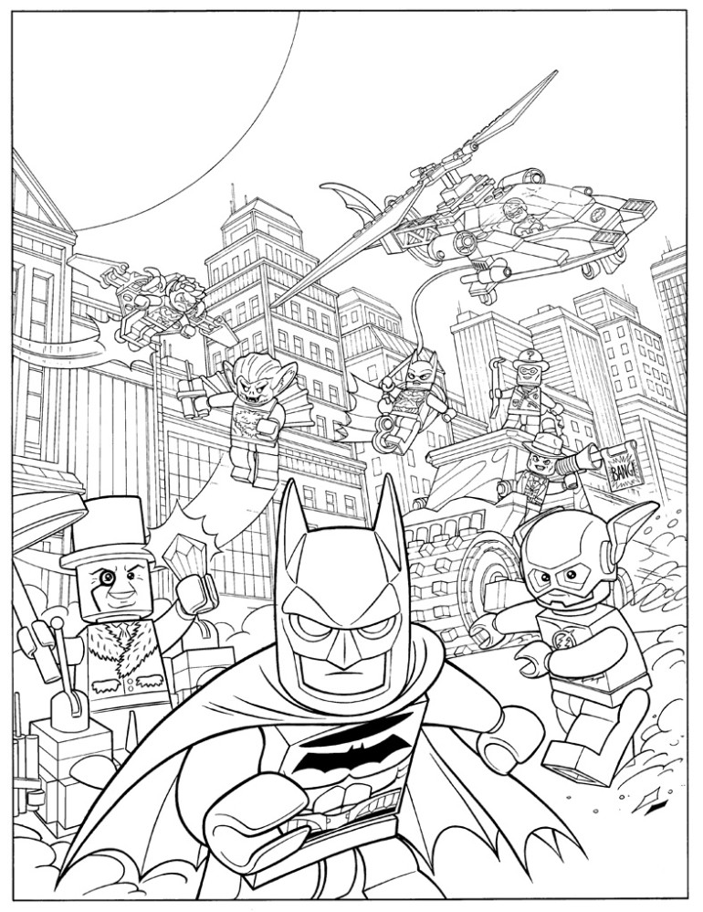 101 Lego Coloring Pages Printable 61