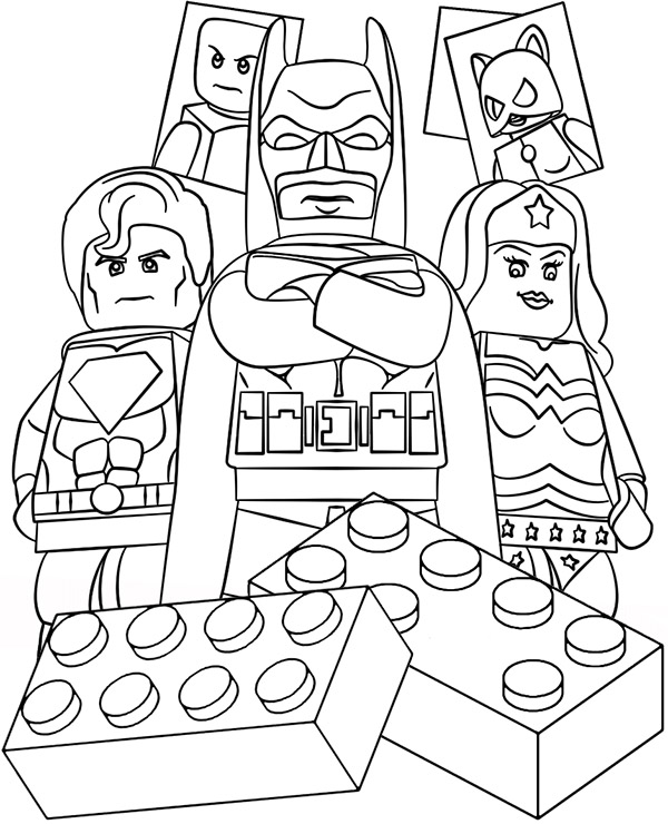 101 Lego Coloring Pages Printable 64