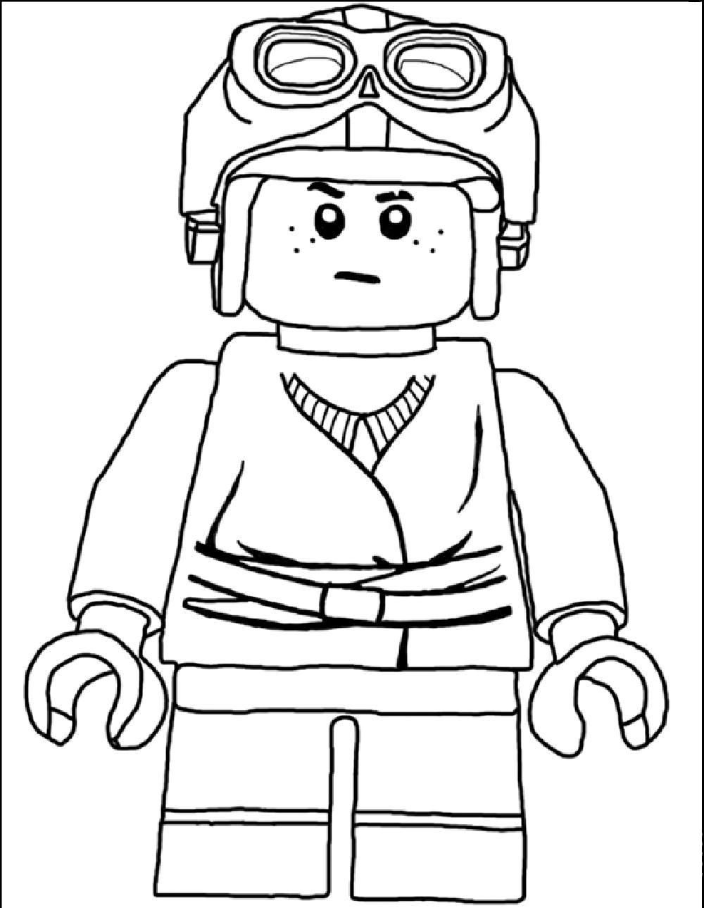 101 Lego Coloring Pages Printable 7