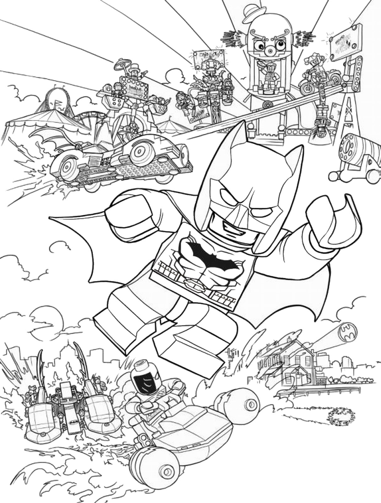 101 Lego Coloring Pages Printable 78