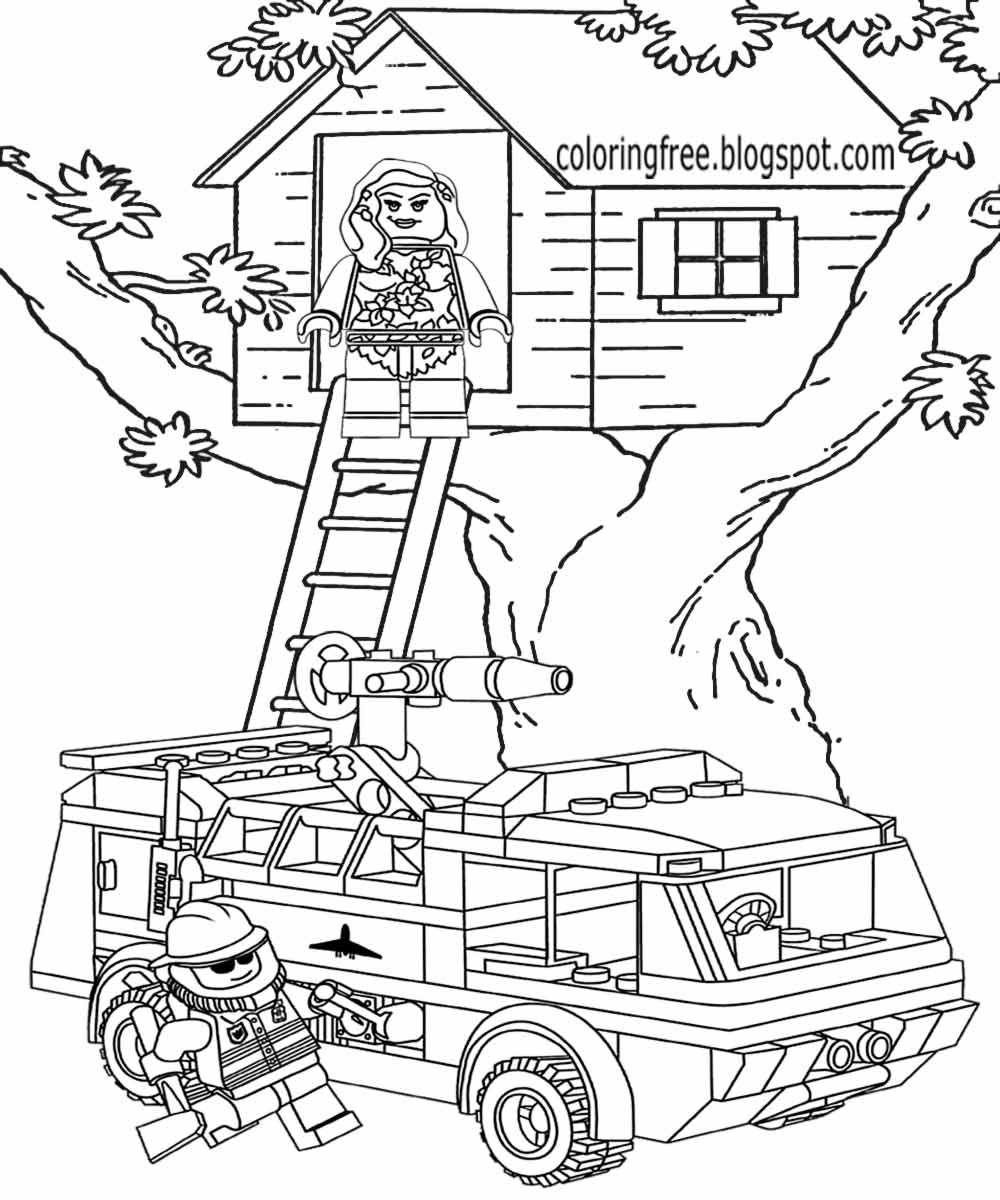 101 Lego Coloring Pages Printable 89