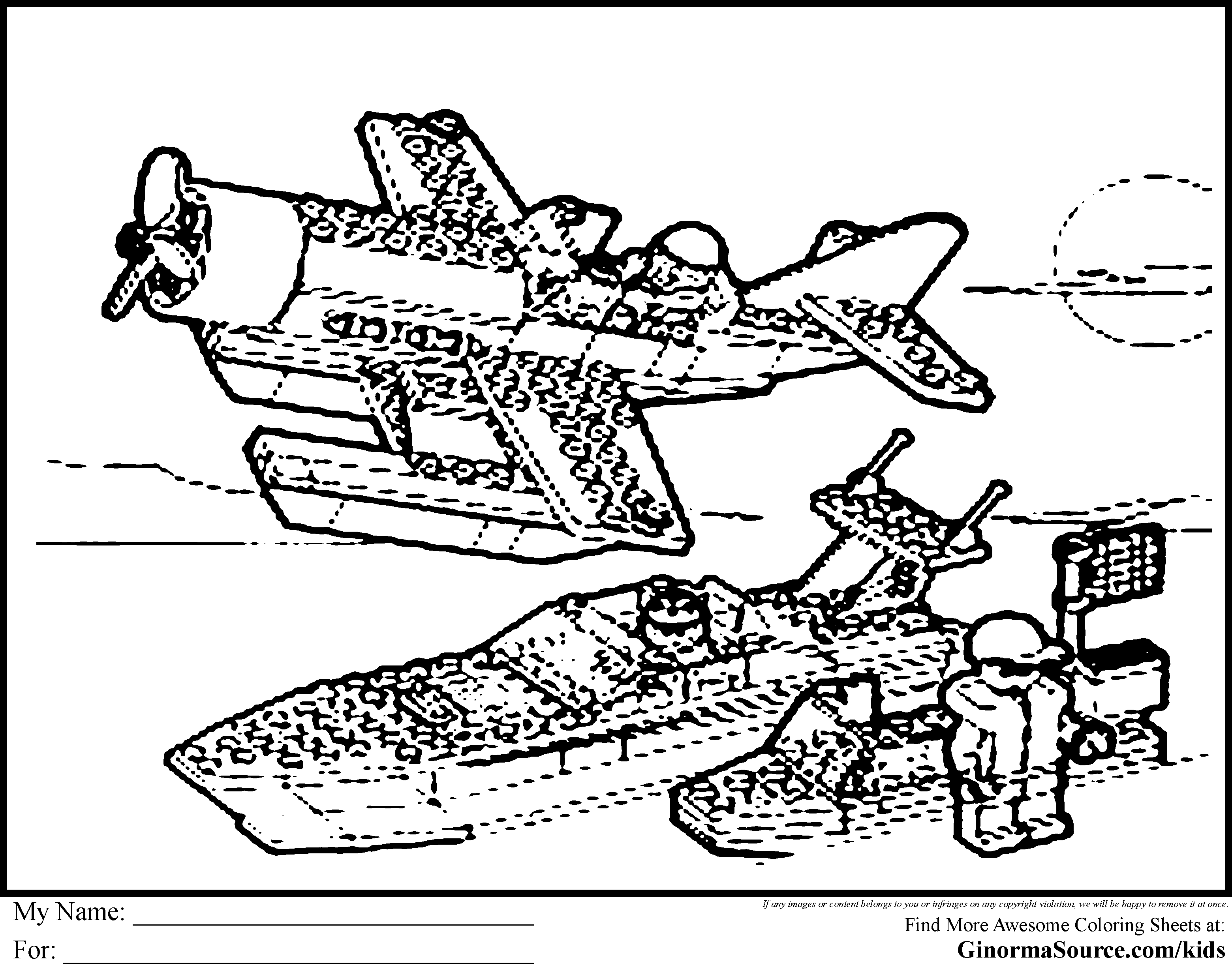 101 Lego Coloring Pages Printable 9