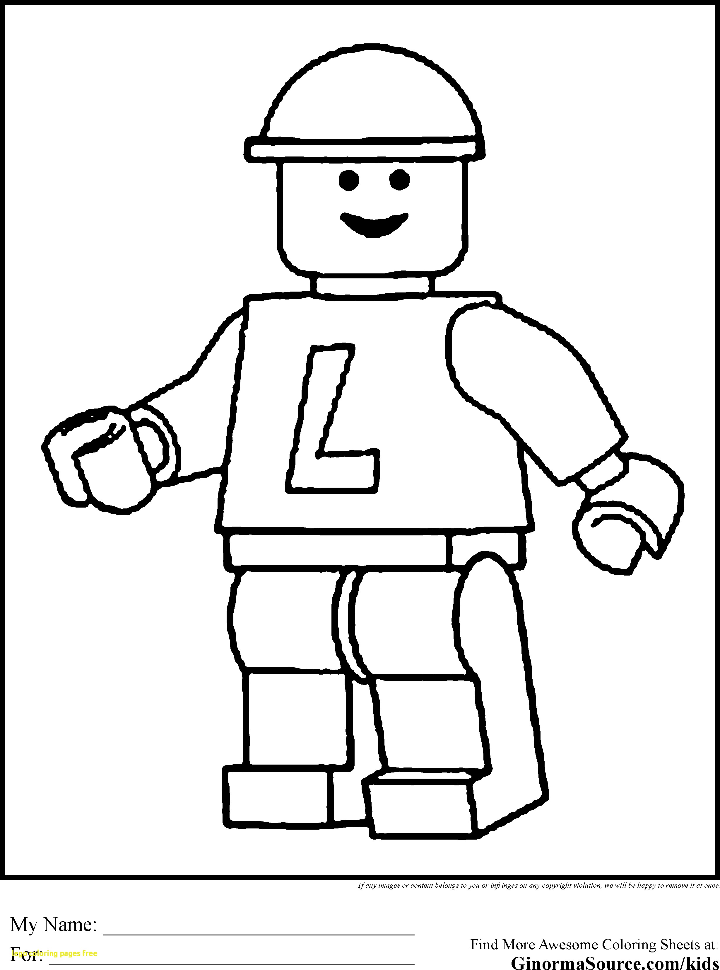 101 Lego Coloring Pages Printable 94