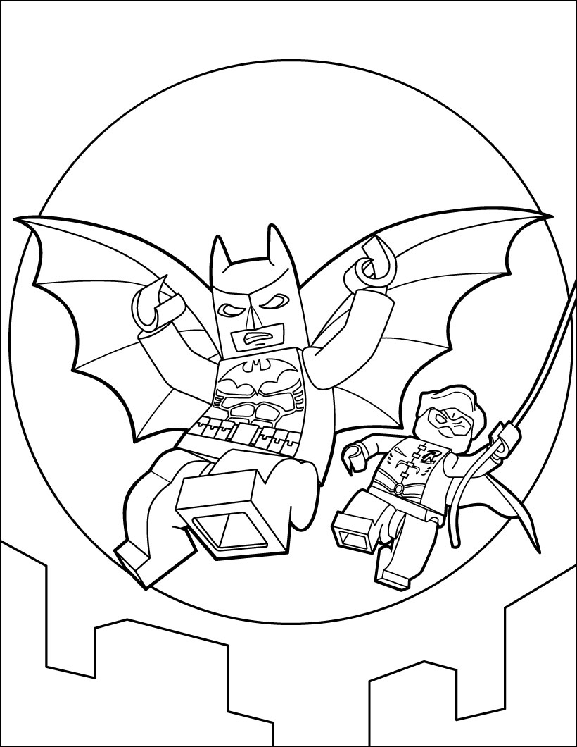 101 Lego Coloring Pages Printable 99