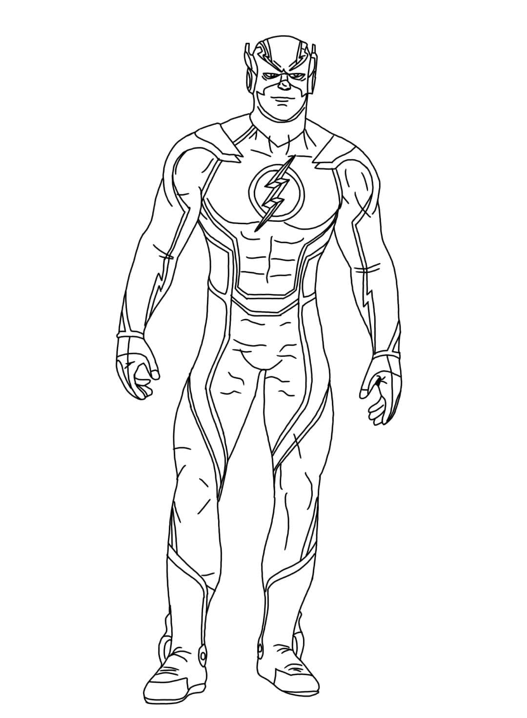 111 Flash Coloring Pages Printable 102