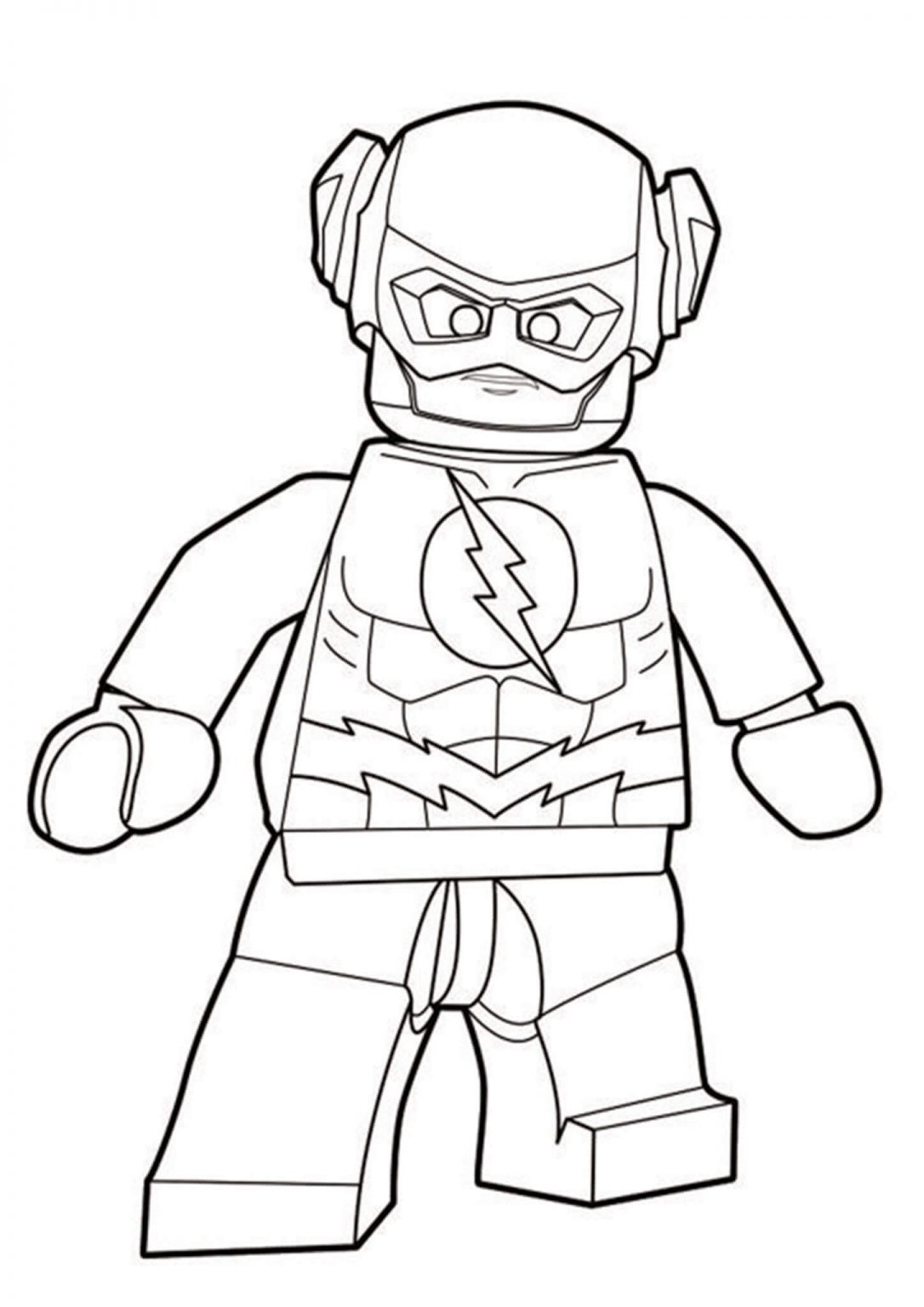 111 Flash Coloring Pages Printable 97