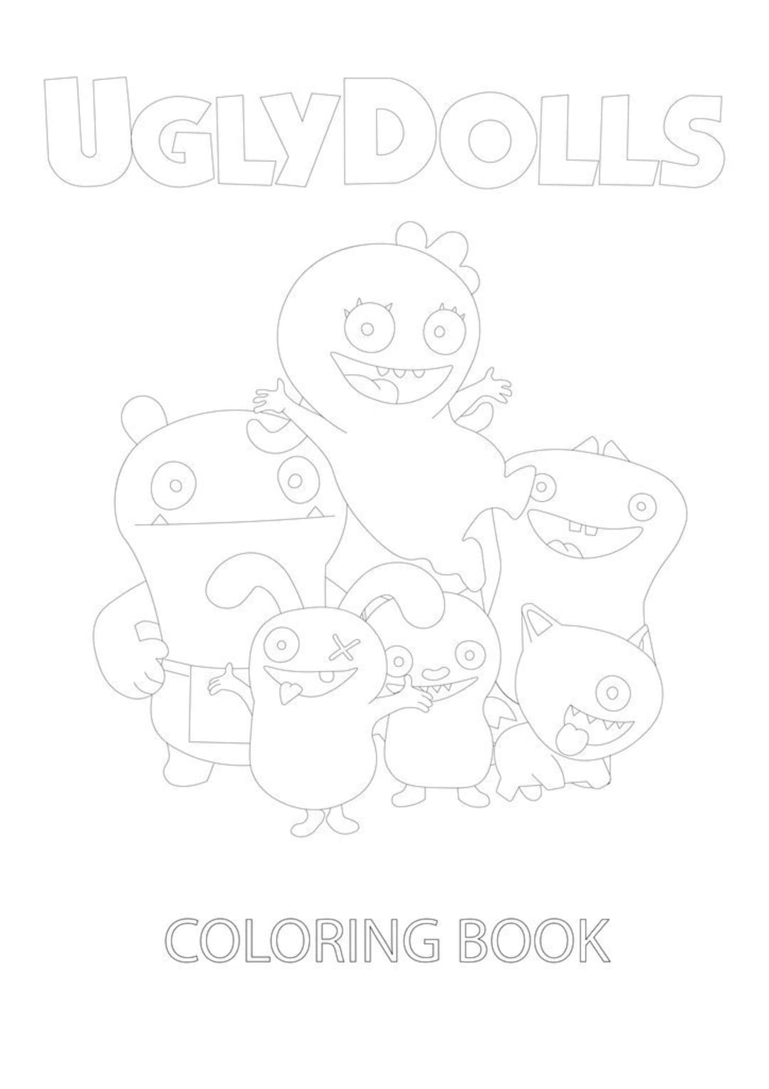 115 Ugly Dolls Coloring Pages Printable 107