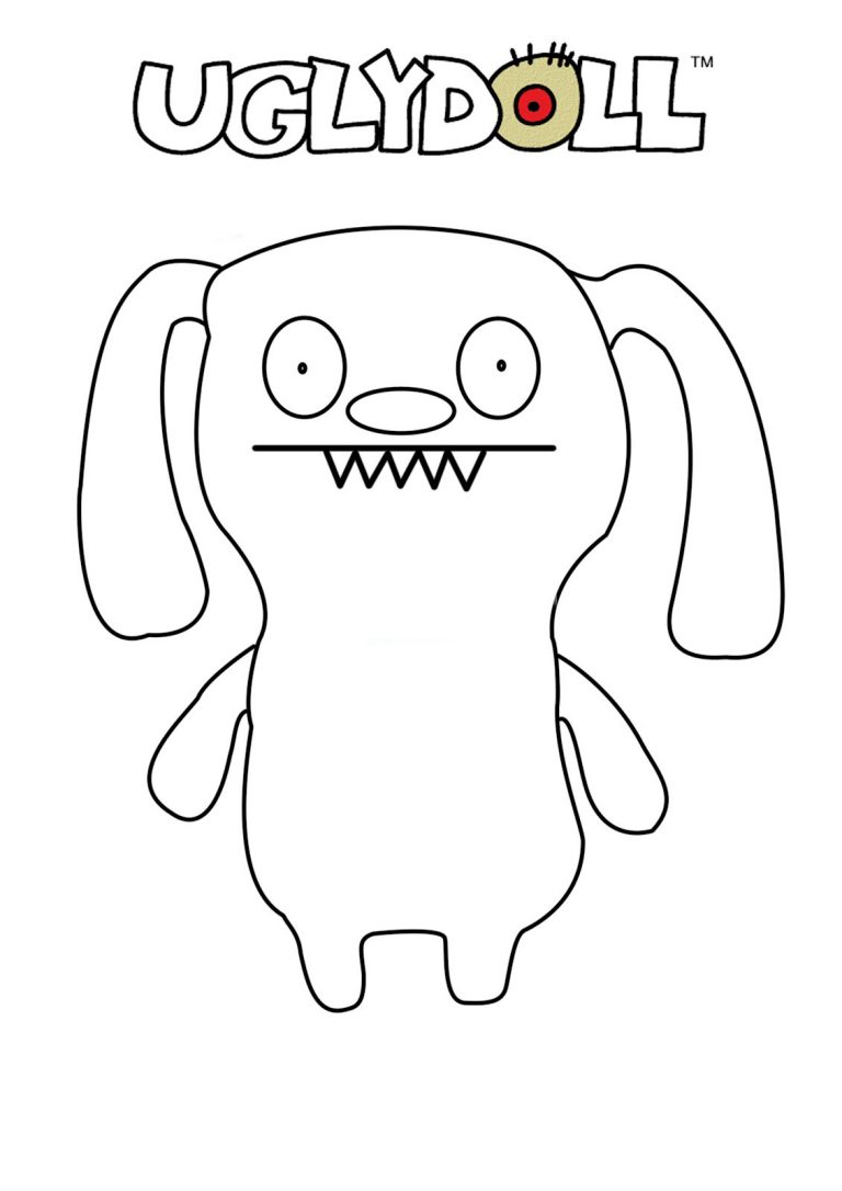 115 Ugly Dolls Coloring Pages Printable 14