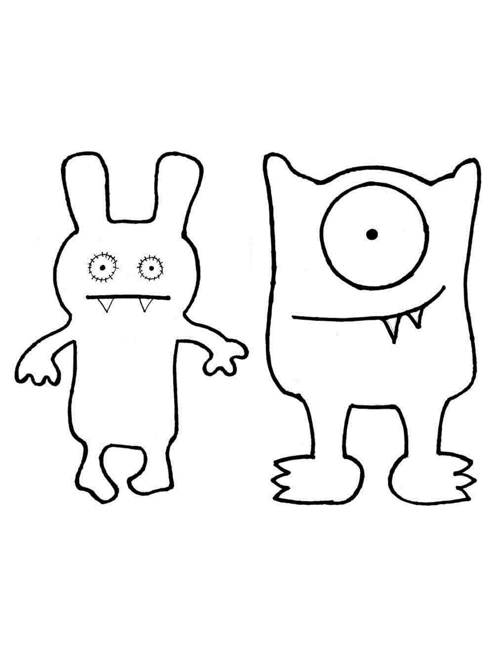 115 Ugly Dolls Coloring Pages Printable 16