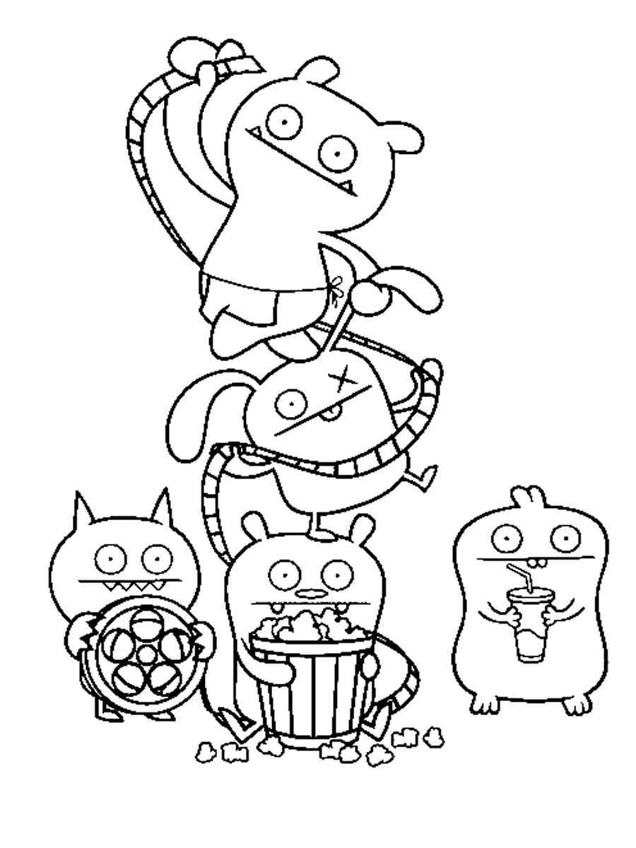 115 Ugly Dolls Coloring Pages Printable 18