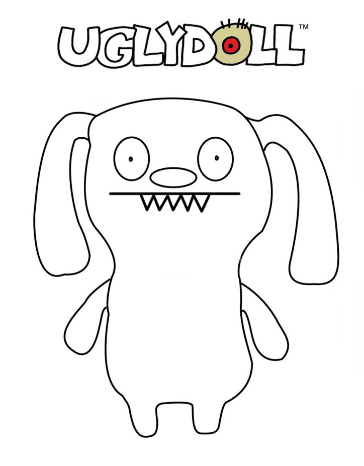 115 Ugly Dolls Coloring Pages Printable 31