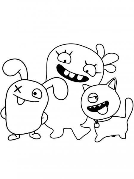 115 Ugly Dolls Coloring Pages Printable 45