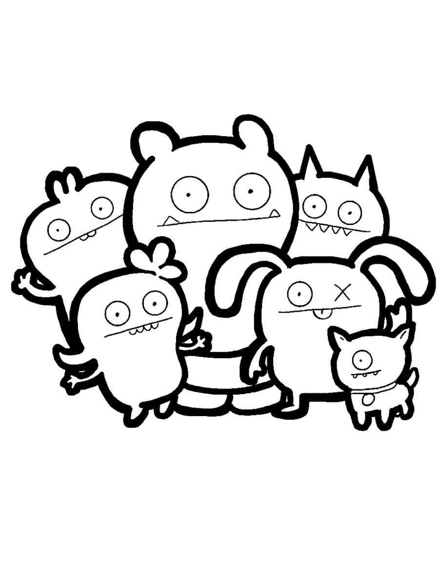 115 Ugly Dolls Coloring Pages Printable 55