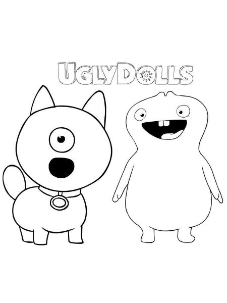 115 Ugly Dolls Coloring Pages Printable 70