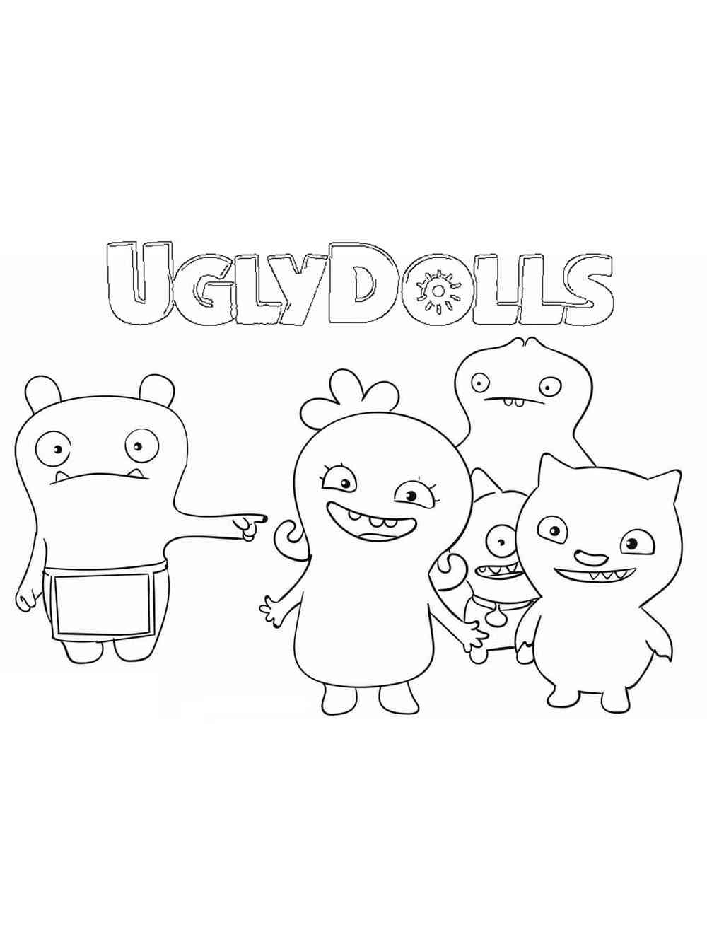 115 Ugly Dolls Coloring Pages Printable 80